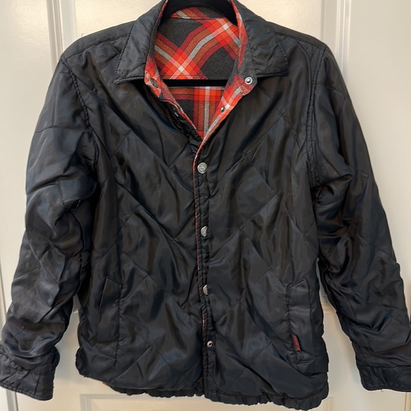 Reversible flannel and silken jacket - Billabong - Picture 4 of 5